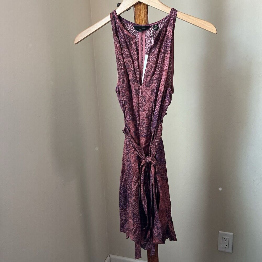 Ted Baker || Odesia Wrap Playsuit Keyhole Romper Sleeveless TB 1 US 4